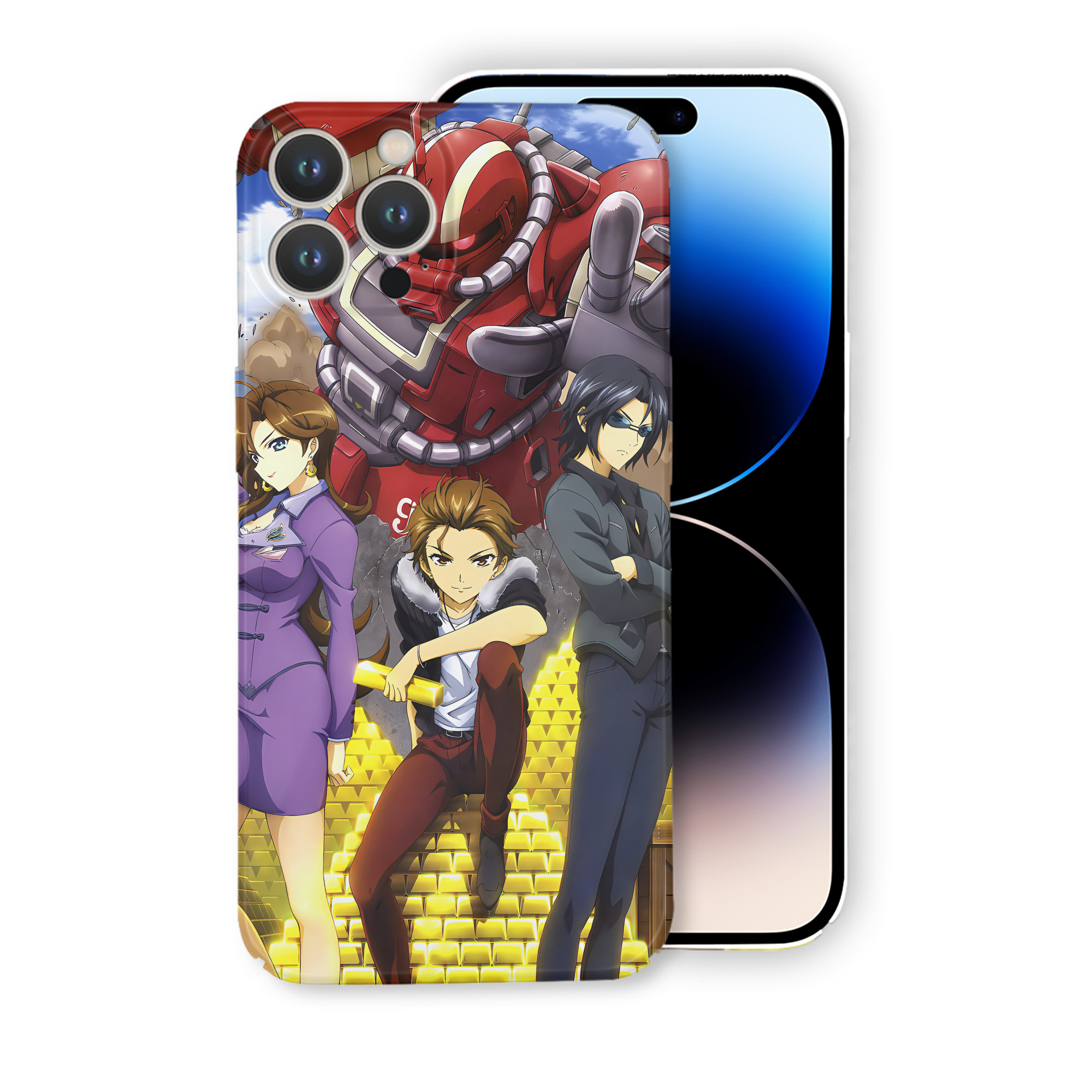 （画像用） 機動戦士ガンダム Mobile Suit Gundam 【iPhone 14シリーズ対応】ハードケース
